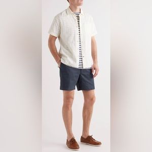 YMC NWT Mens Black Chino Short, Button Fly, Very High Quality, In Size 34 & 36